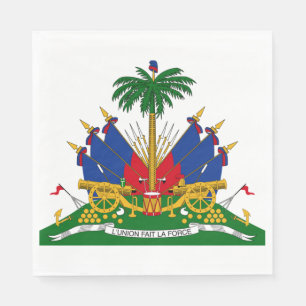 Serviette En Papier Armoiries haïtiennes (Haïti)