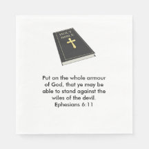 Armure de Dieu Naples avec/Bible