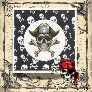 Serviette En Papier Arr, préparons-nous à une fête pirate