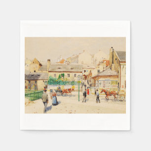 Serviette En Papier arrondissement de Mariahilf à Vienne, Autriche