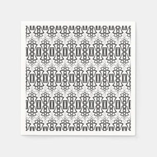 Serviette En Papier Art déco