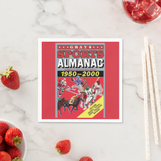 Serviette En Papier Art mural métallique  Almanach sportif