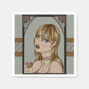 Serviette En Papier Art nouveau