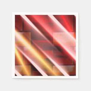 Serviette En Papier Art numérique Art déco moderne Abstrait