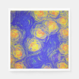 Serviette En Papier Art Popcorn