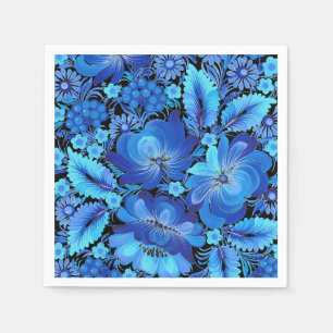 Serviette En Papier Art populaire traditionnel ukrainien de Petrikivka