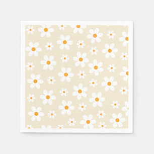Serviette En Papier Assiettes en papier pour anniversaire rétro groovy