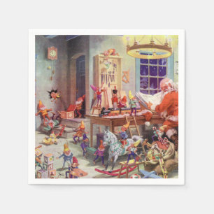 Serviette En Papier Atelier de Santas