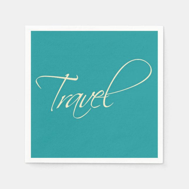 Serviette En Papier Australie : Papier de voyage Napkin (Devant)