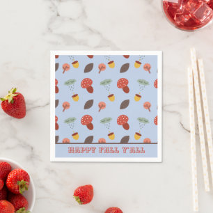 Serviette En Papier Automne