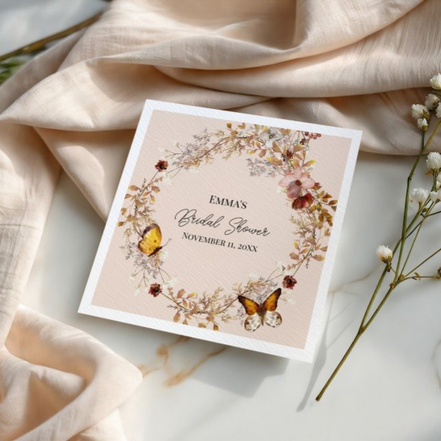 Serviette En Papier Automne automne en amour papier Fête des mariées N (Créateur téléchargé)