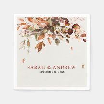 Automne Feuilles Russe Pays Boho Mariage