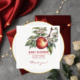 Serviette En Papier Automne Harvest Pomme Succursale Baby shower Flora