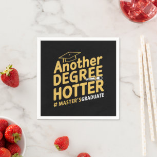 Serviette En Papier Autre degré plus chaud Diplôme de master