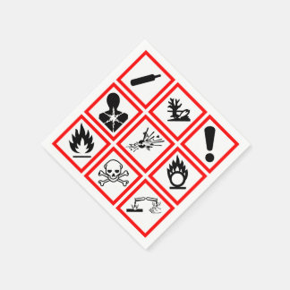 Serviette En Papier Avertissements relatifs aux dangers de l'Osha