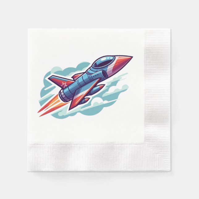 Serviette En Papier avion/avion de chasse (Devant)