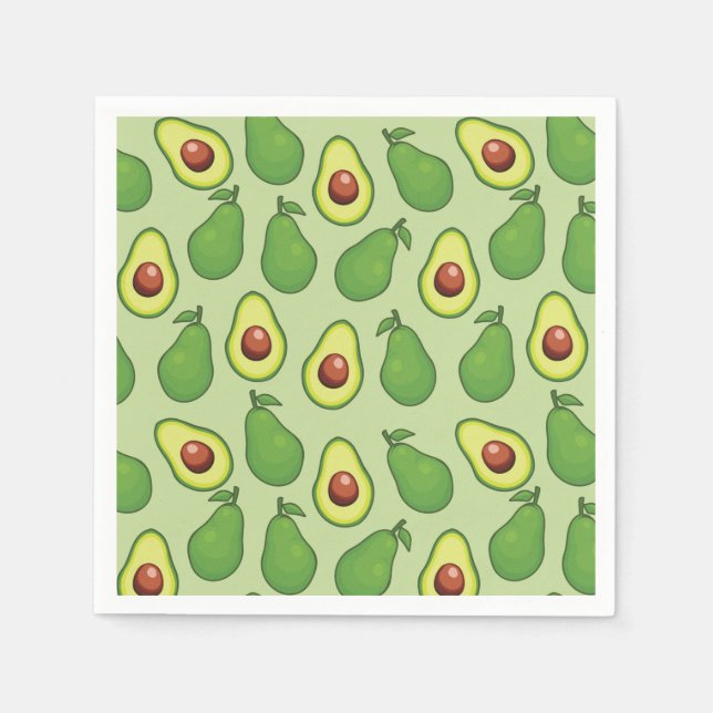 Serviette En Papier Avocado (Devant)