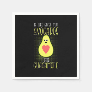 Serviette En Papier Avocados fabrique la guacamole