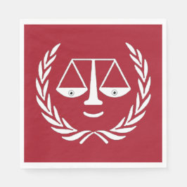 Serviette En Papier Avocat Droit École de Graduation Party Napkins