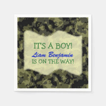 Baby Boy - Camo Baby shower à thème