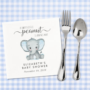 Serviette En Papier Baby Boy Douche Eléphant mignon