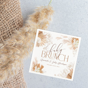 Serviette En Papier Baby Brunch neutre pour Baby Shower