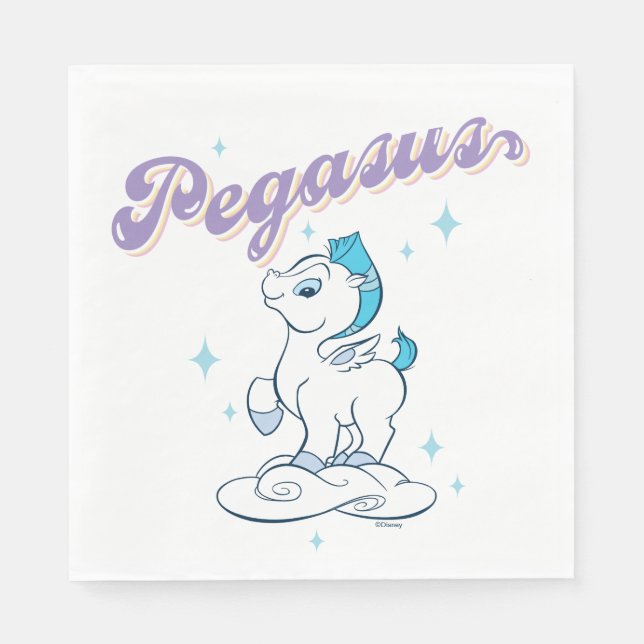 Serviette En Papier Baby Pegasus Napkins (Devant)