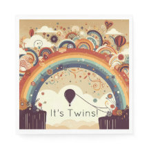 Baby shower arc-en-ciel