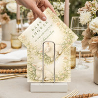 Baby shower Arche de Prairie Vintage pour bébé Lam