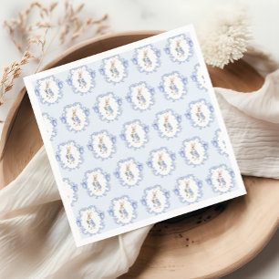 Serviette En Papier Baby shower Blue Peter Rabbit