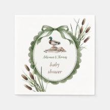 Baby-Shower Canard Vert