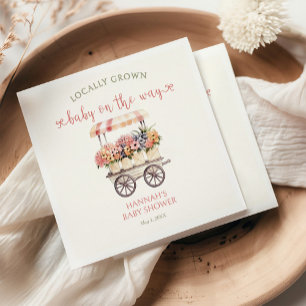 Serviette En Papier Baby shower cultivé localement