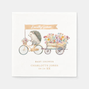 Serviette En Papier Baby shower cultivé localement serviettes Hérisson