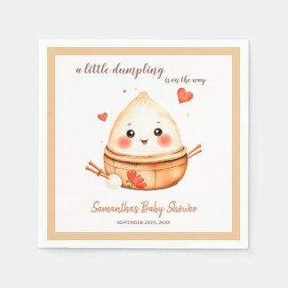 Serviette En Papier Baby shower d'aquarelle doux et peu glissant