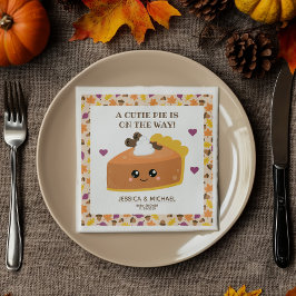 Serviette En Papier Baby shower d'automne Cutie Pie