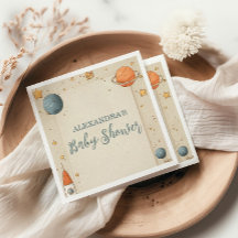 Baby shower d'aventure spatial