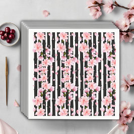 Serviette En Papier Baby shower de fleurs de cerisiers Sakura Spring
