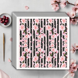 Serviette En Papier Baby shower de fleurs de cerisiers Sakura Spring