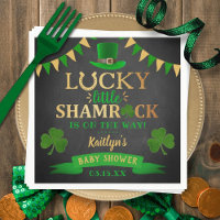 Baby shower de la Saint-Patrick du Petit Shamrock
