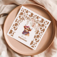 Baby shower de la vache Highland Holy Cow