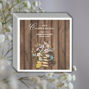 Serviette En Papier Baby shower de livres de contes magiques russes