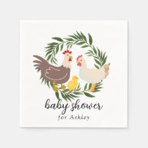 Baby shower de poussette agricole