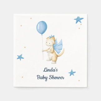Serviette En Papier Baby shower Dragon mou