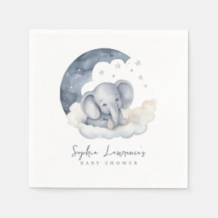Serviette En Papier Baby shower Eléphant Bébé mignon