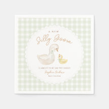 Baby shower En vichy canard à oie sotte