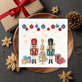 Serviette En Papier Baby shower Festif Nutcracker Ornaments