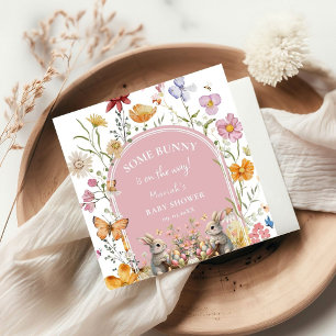 Serviette En Papier Baby shower Fleur sauvage de Pâques de YouTube