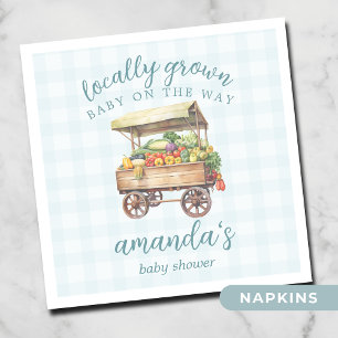 Serviette En Papier Baby shower local neutre pour les femmes