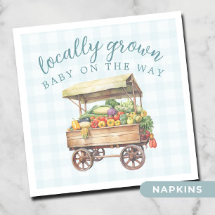 Serviette En Papier Baby shower local neutre pour les femmes