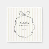 Baby shower neutre de cou lunaire